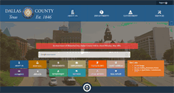 Desktop Screenshot of dallascounty.org